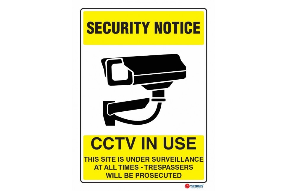 Security Signs - Vanguard NZ