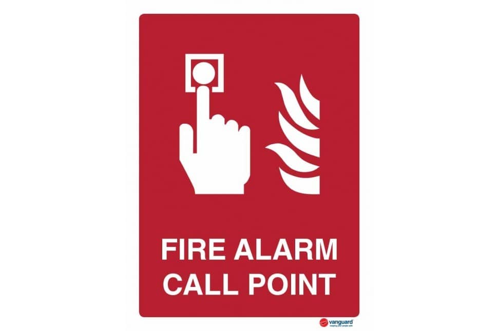 ACM Fire Sign - Fire Alarm Call Point - Vanguard NZ