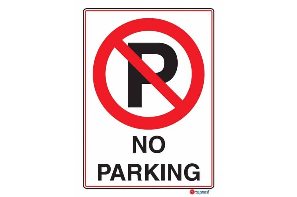 ACM No Parking Sign - Vanguard NZ